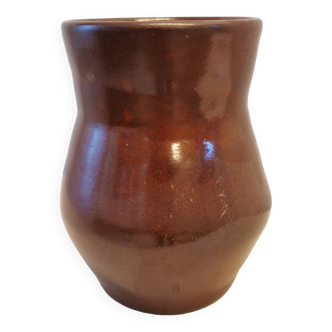 Vase en céramique vernissé