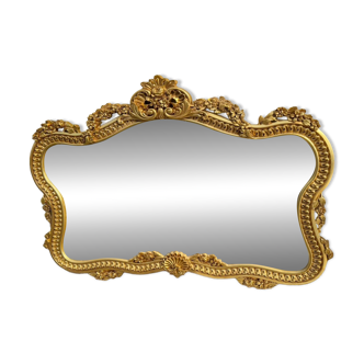 miroir doré