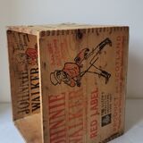 Johnnie Walker wooden crate