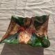 Vintage vallauris style glazed ceramic fruit cup
