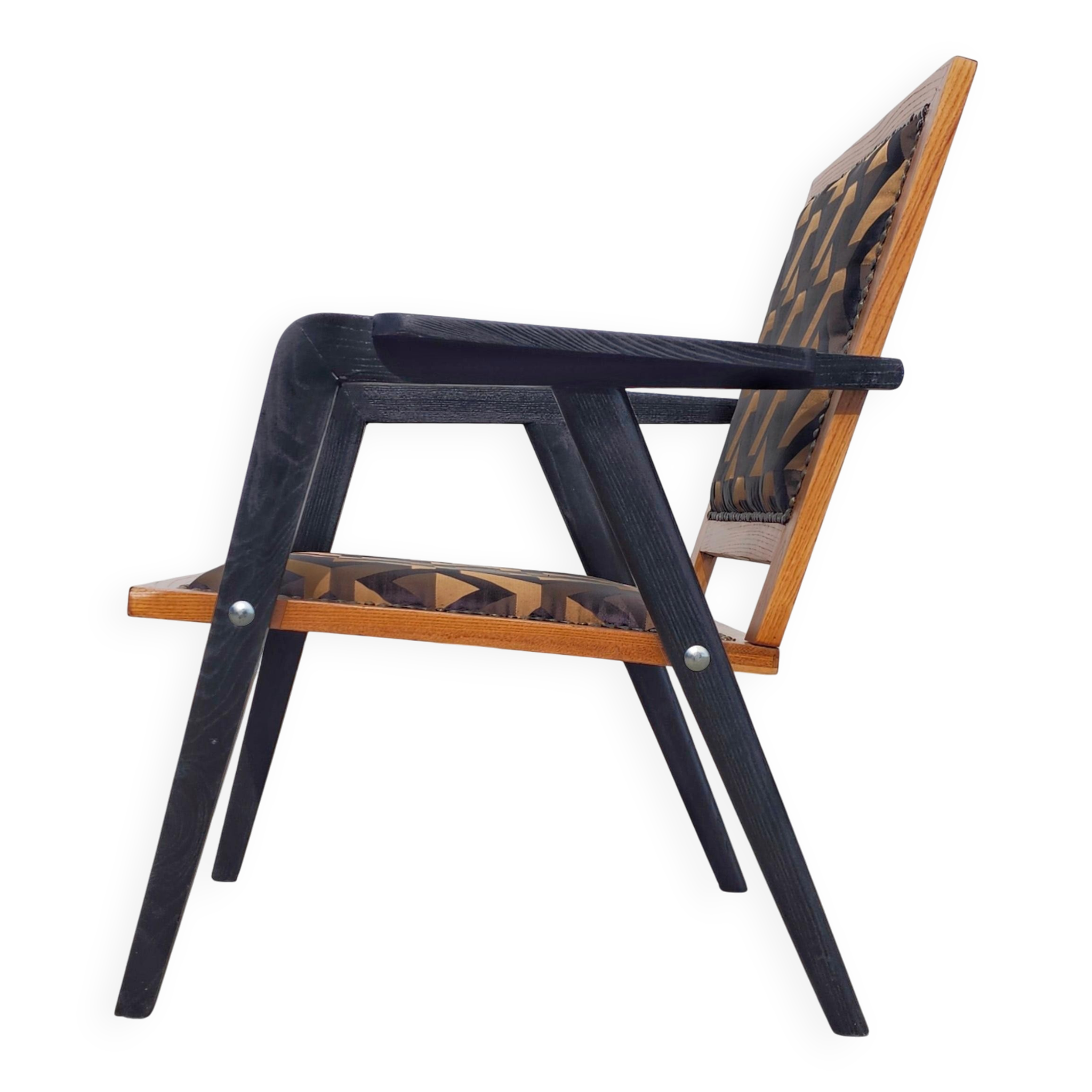 Pair of armchairs from the mid-20th century, Yugoslavia, 1950s.