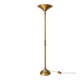 Lampadaire vintage en laiton doré – style néoclassique – torchière