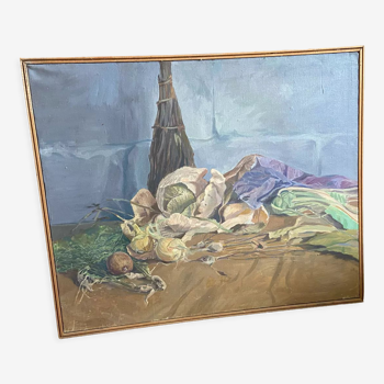 Peinture nature morte ancienne