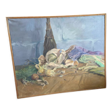 Peinture nature morte ancienne