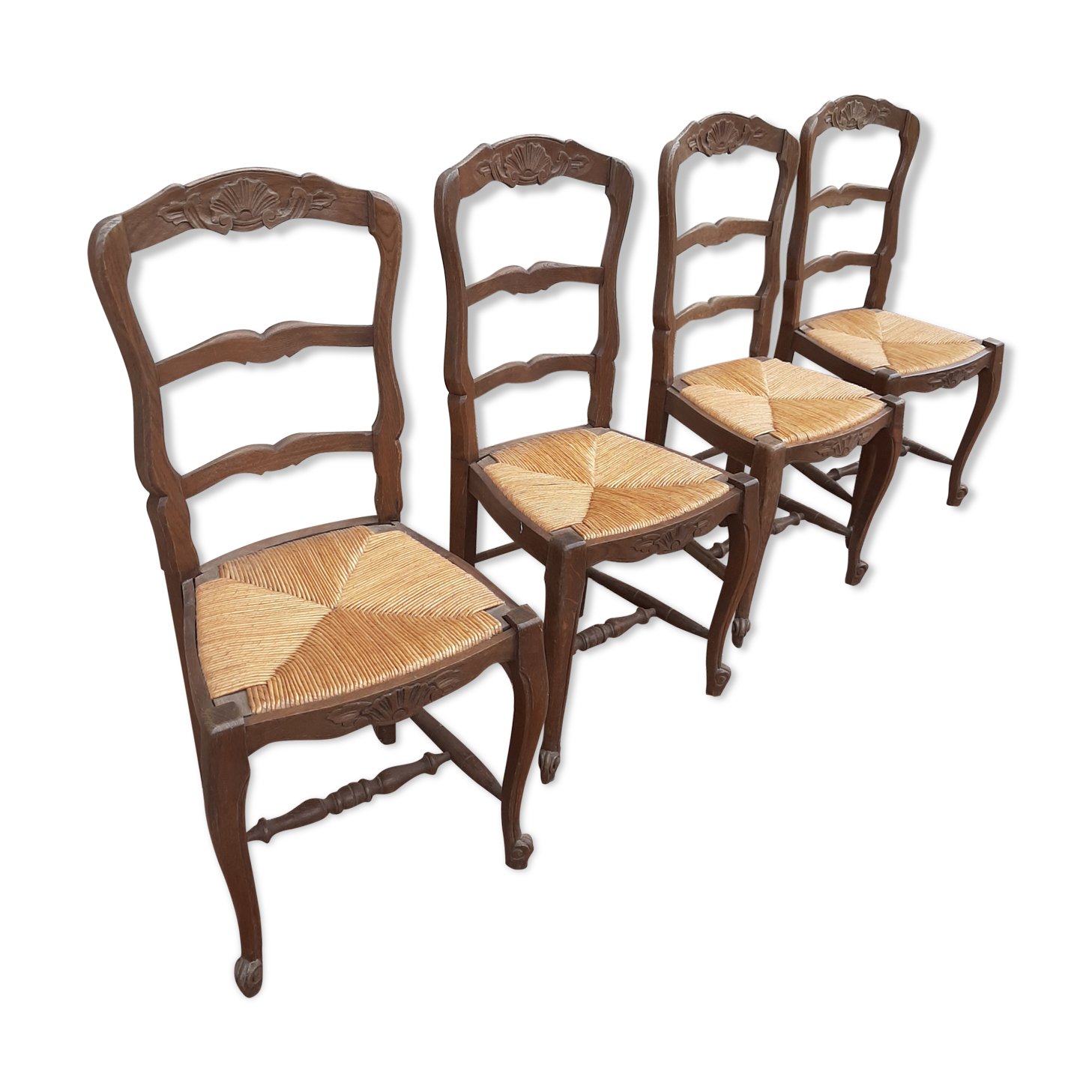 Lot of chairs Louis XV style