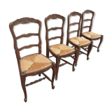 Lot of chairs Louis XV style