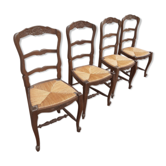 Lot of chairs Louis XV style