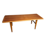 Light teak coffee table (Coffee table)