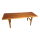 Light teak coffee table (Coffee table)