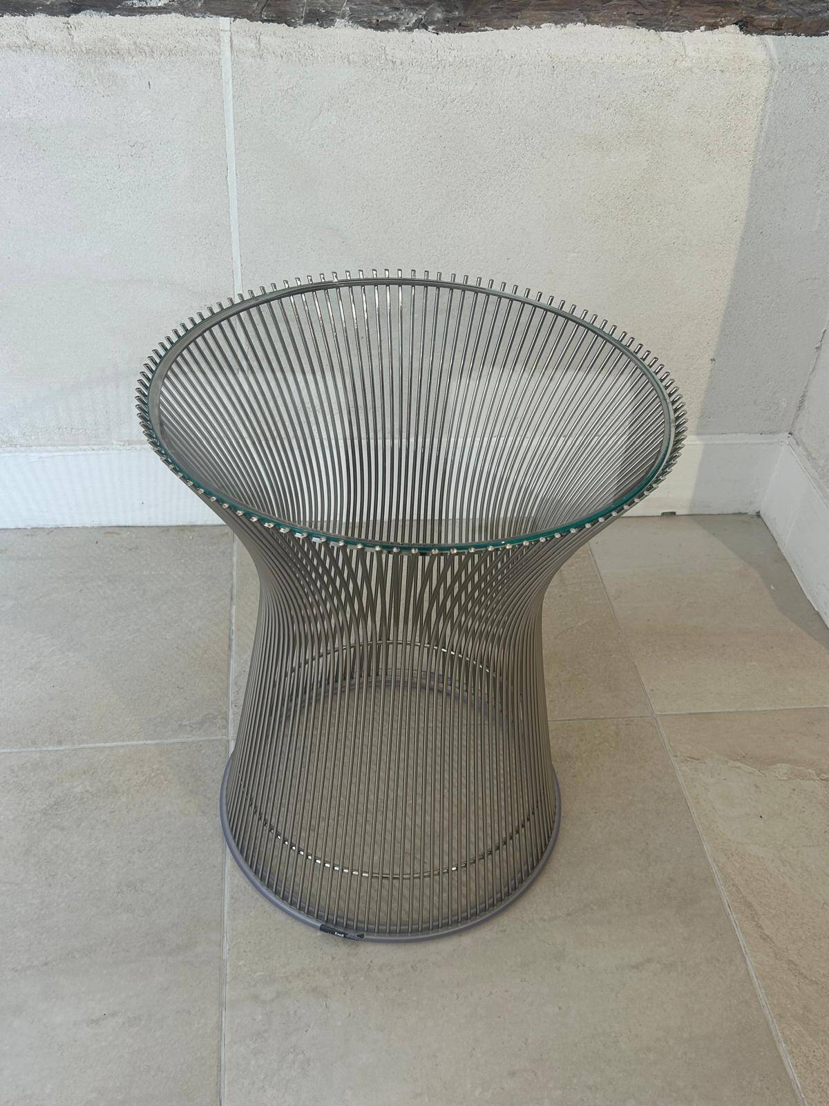 Knoll Warren Platner Side Table by Warren Platner
