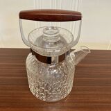 Scandinavian glass teapot design 1950.