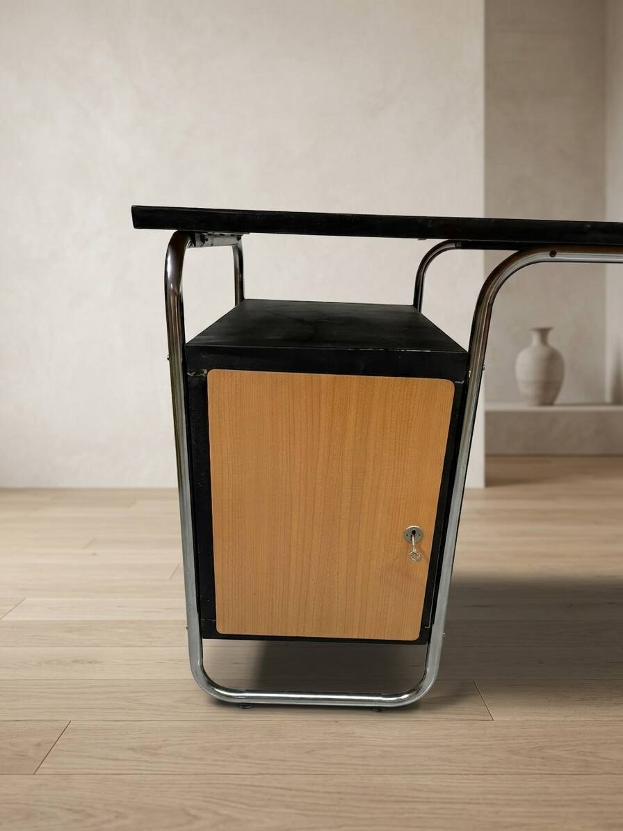 Desk, Bauhaus style, Torck, 1950s, Belgium