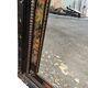 Mirror with painted wooden frame