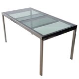 Milo Baughman extendable dining table