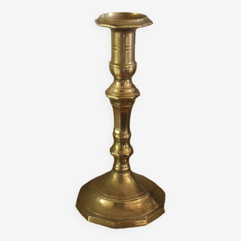 Brass torch candle holder