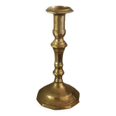 Brass torch candle holder