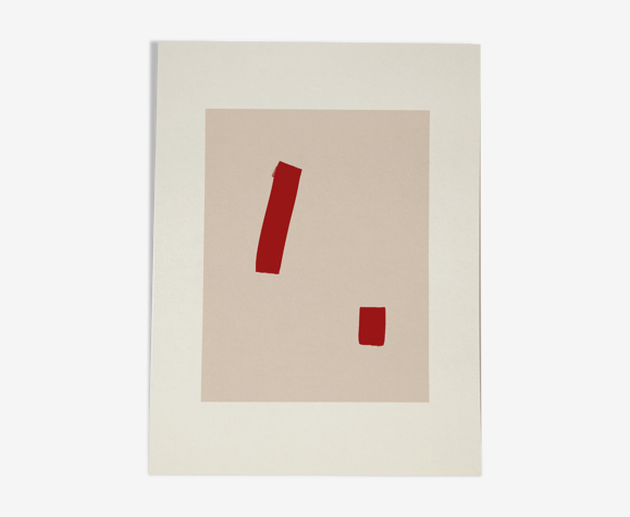 Tirage d’art giclée abstraite, 50x70cm