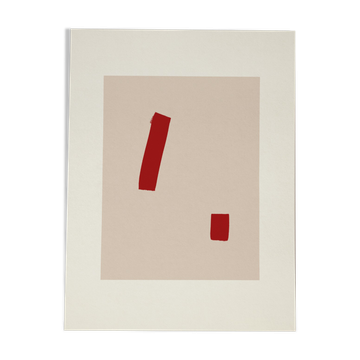 Abstract giclee art print, 50x70cm