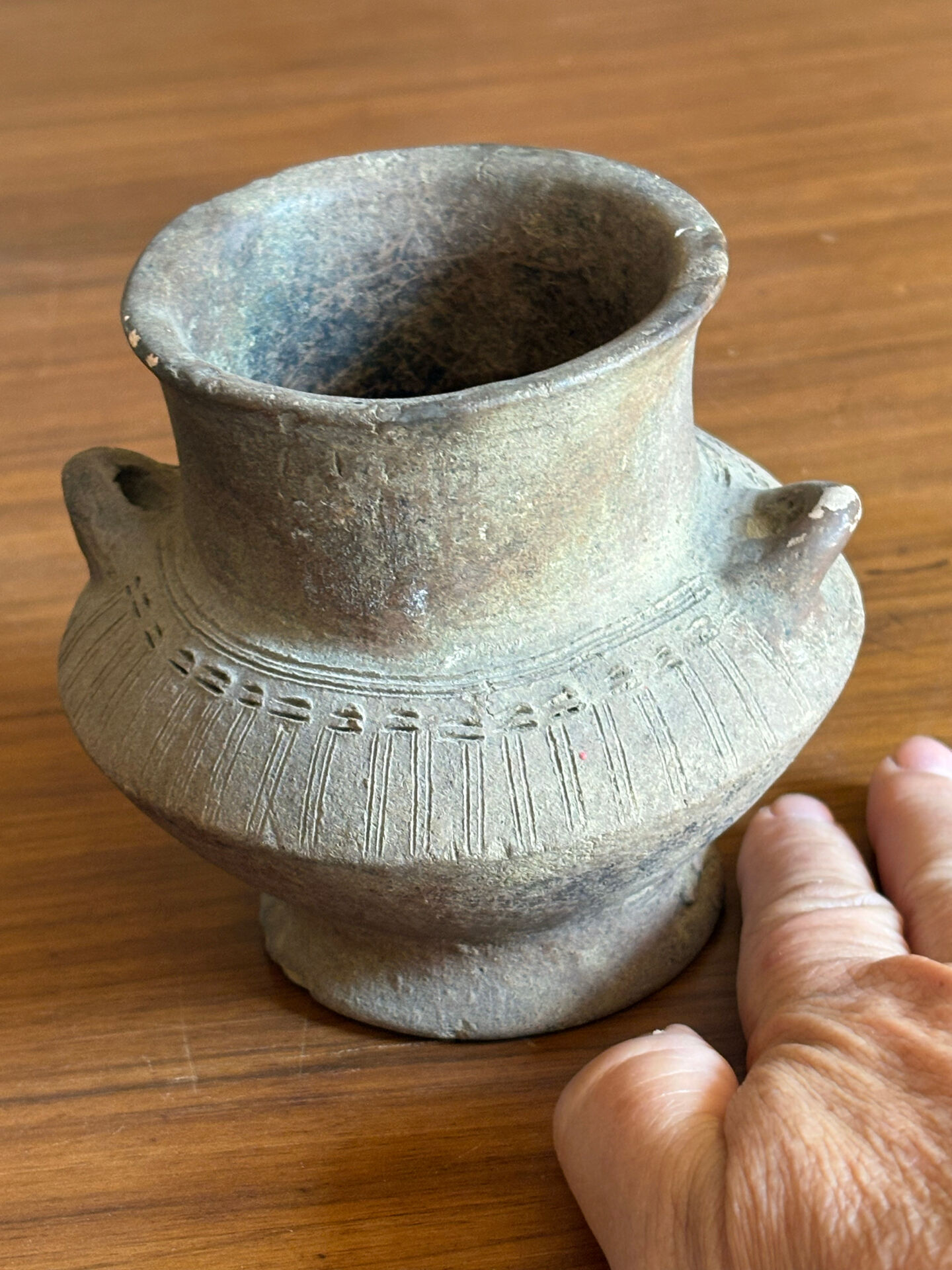 Ancient pot. Archaeology. Southeast Asia.
