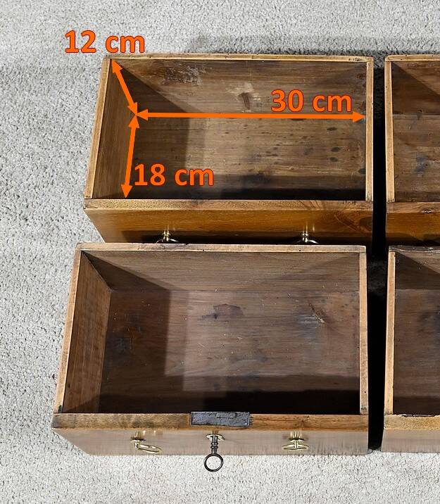 Rare Property Desk, in Walnut, Empire Period – Early 19th Century