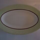 Pair of salins porcelain serving dishes, isoard pattern