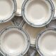 10 deep iron earthenware plates “Chinon” Choisy le Roi