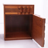 Set of 2 bedside tables Luciano Frigerio, 1970