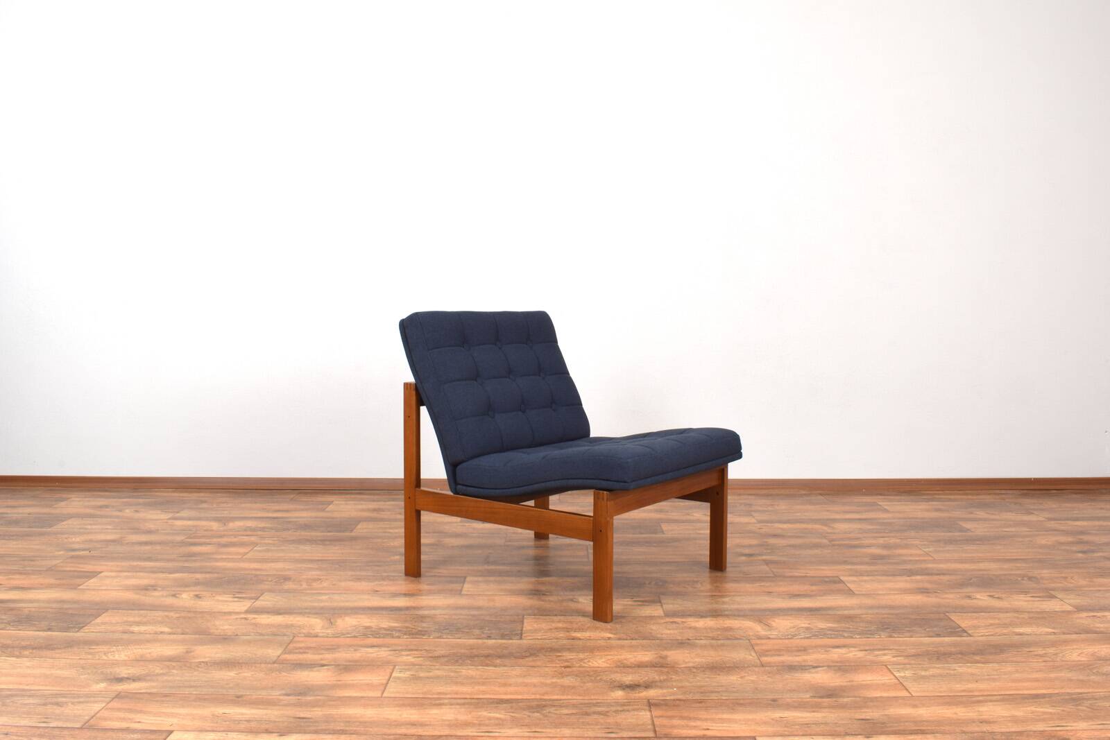 Mid-Century Teak Moduline Lounge Chair by Ole Gjerløv-Knudsen & Torben Lind