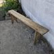 Old farm bench