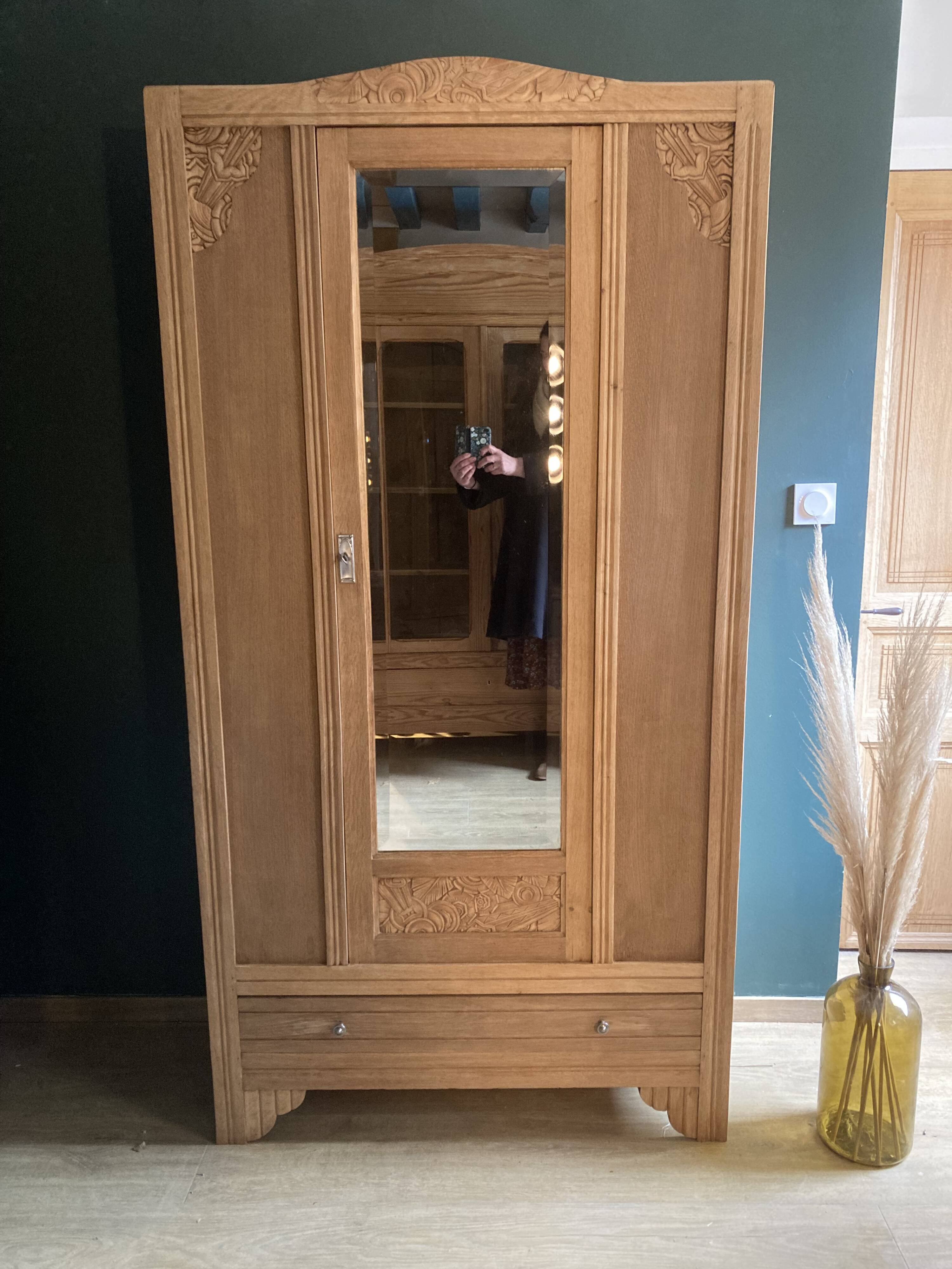 Art Deco Parisian wardrobe