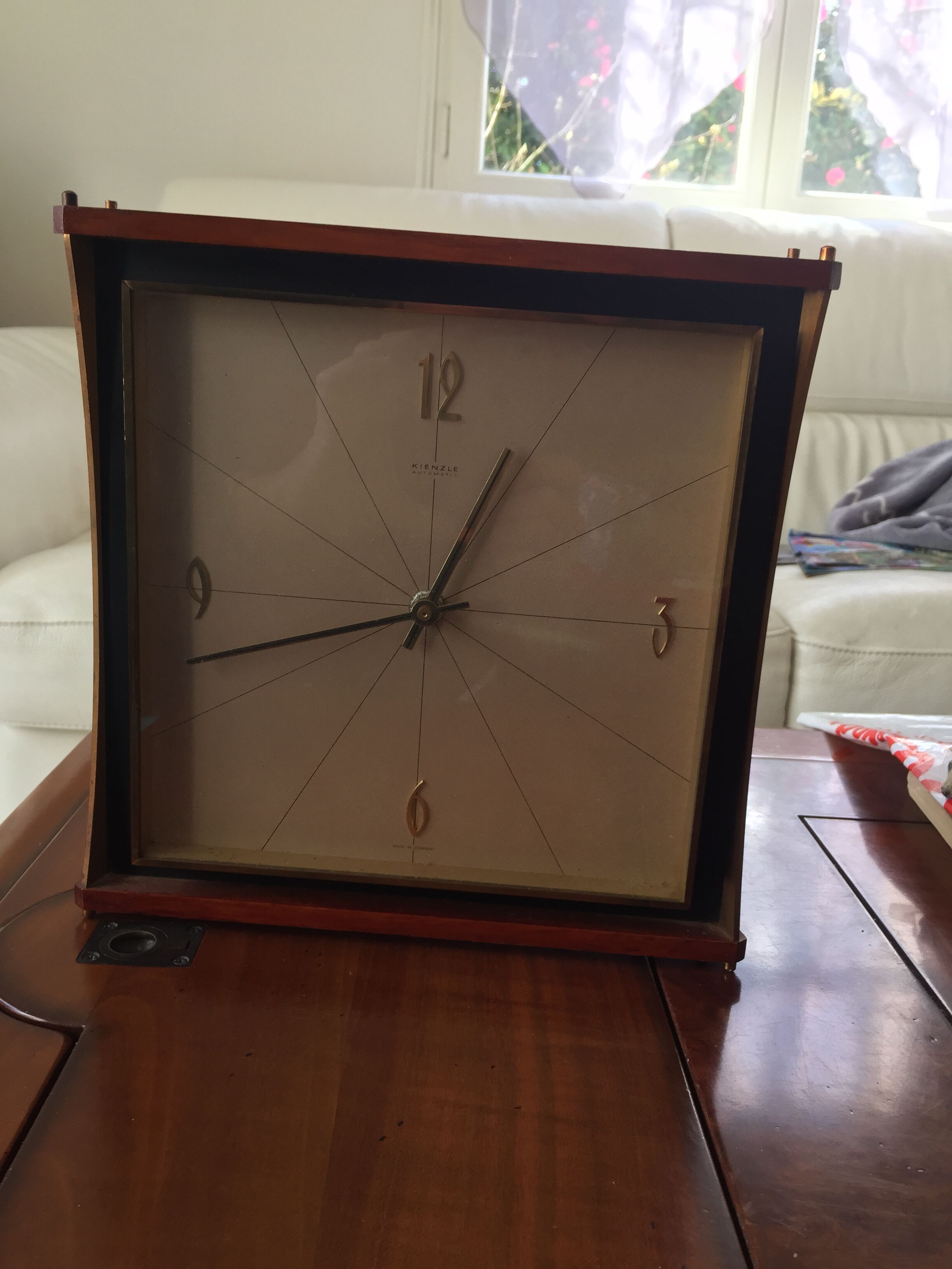 Vintage Kienzle wall or laying clock
