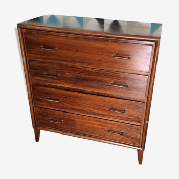 50s oak chest of drawers