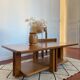 Vintage solid elm table