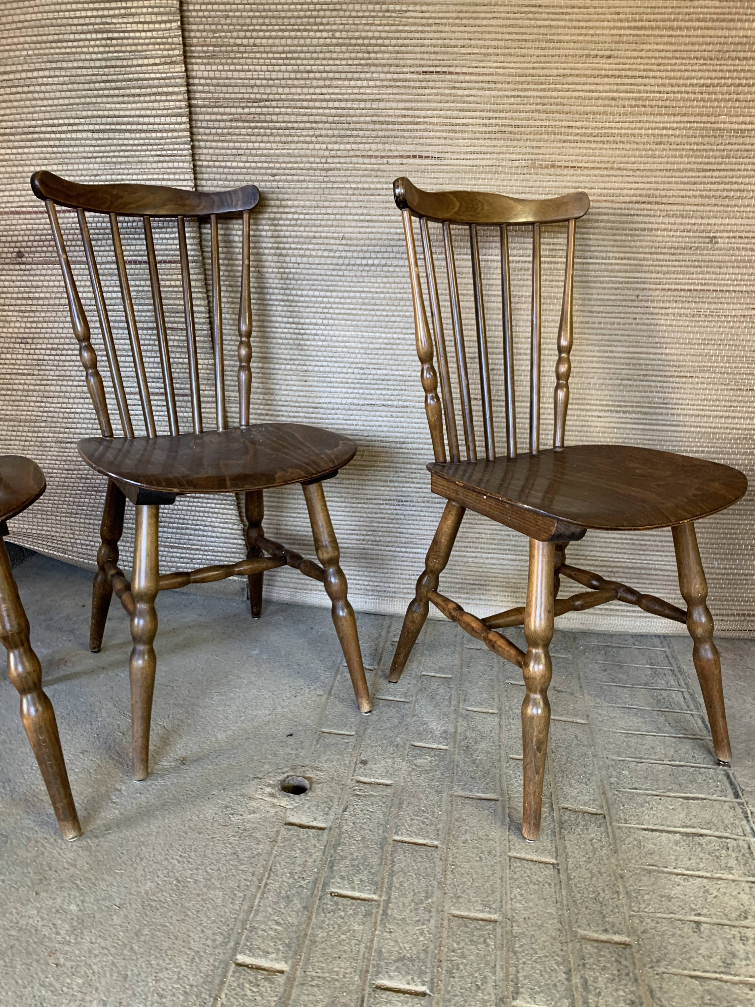 4 Baumann Tacoma model chairs