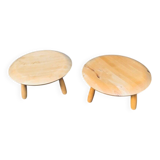 Vintage Karljohan Side Table Set by Christian Hallerod for Ikea, 1990s, Set of 2