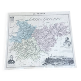 Map of Tarn-et-Garonne