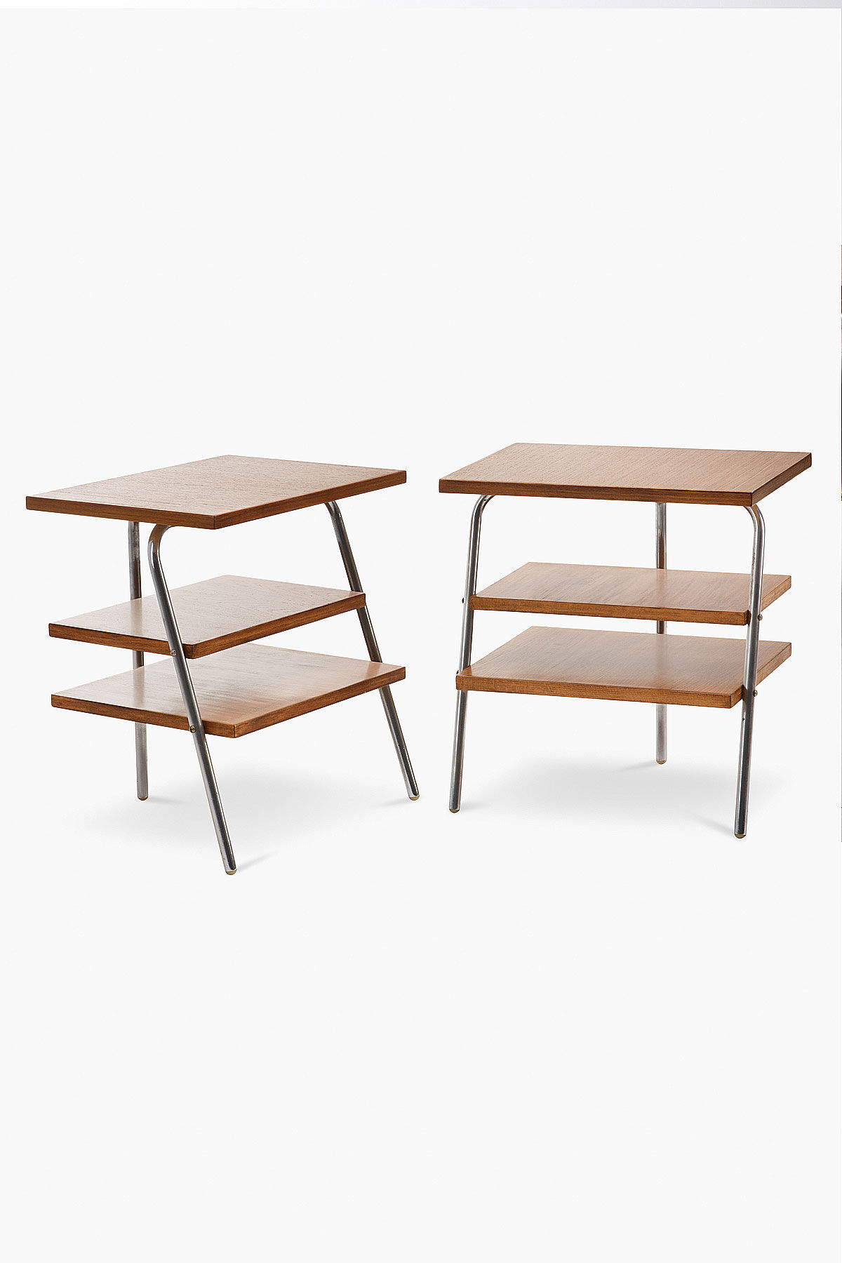 A pair of bedside tables from the 50s.