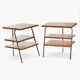 A pair of bedside tables from the 50s.
