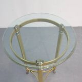 Vintage bijzettafel in de stijl van La Barge