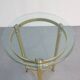 Table d'appoint vintage dans le style de La Barge