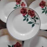 Vernon dessert plates – H.B.C. – 1940s