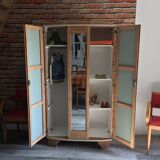Wardrobe with mirror