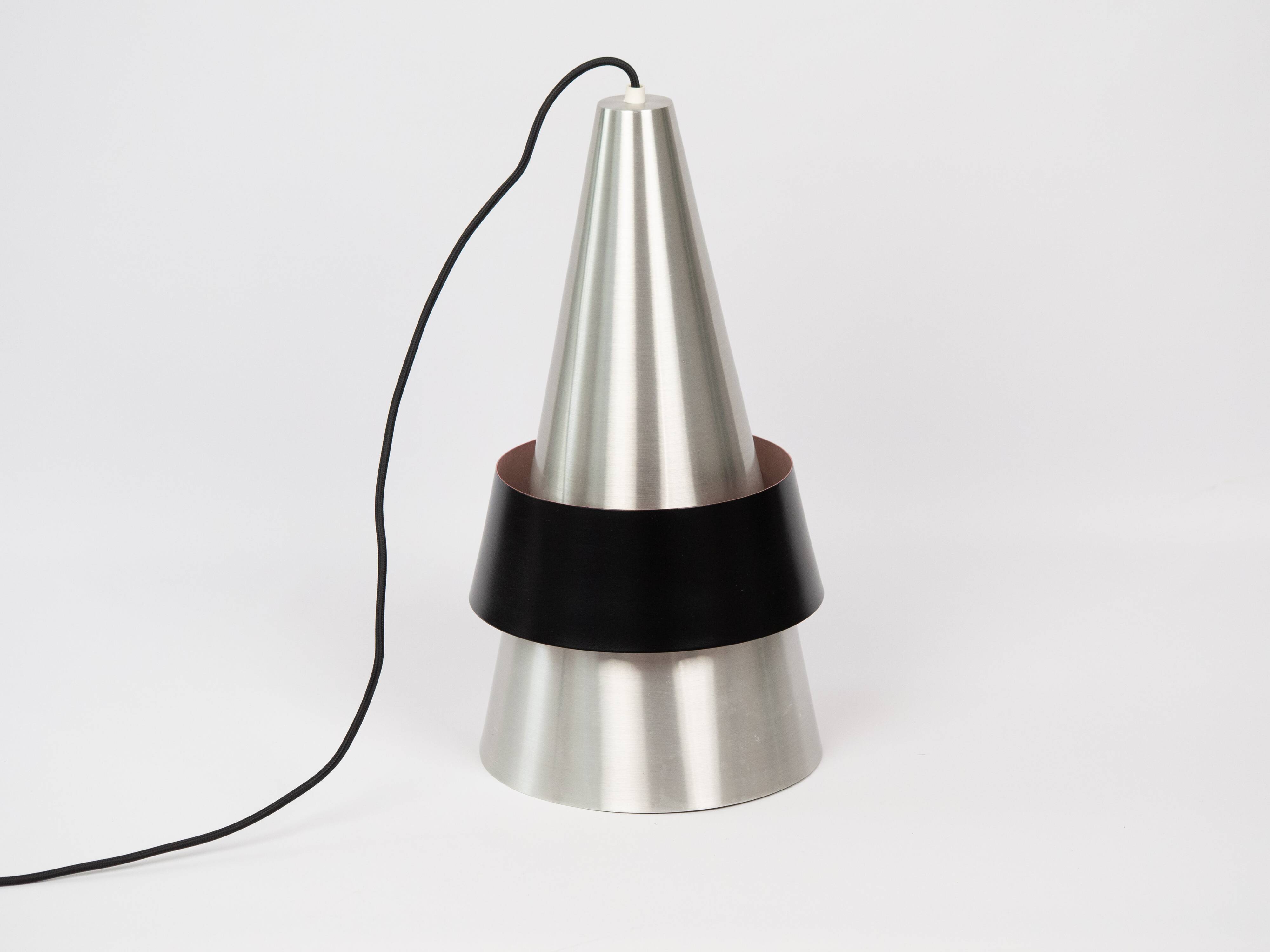 Suspension vintage danoise Corona par Jo Hammerborg, Fog og Morup, 1960