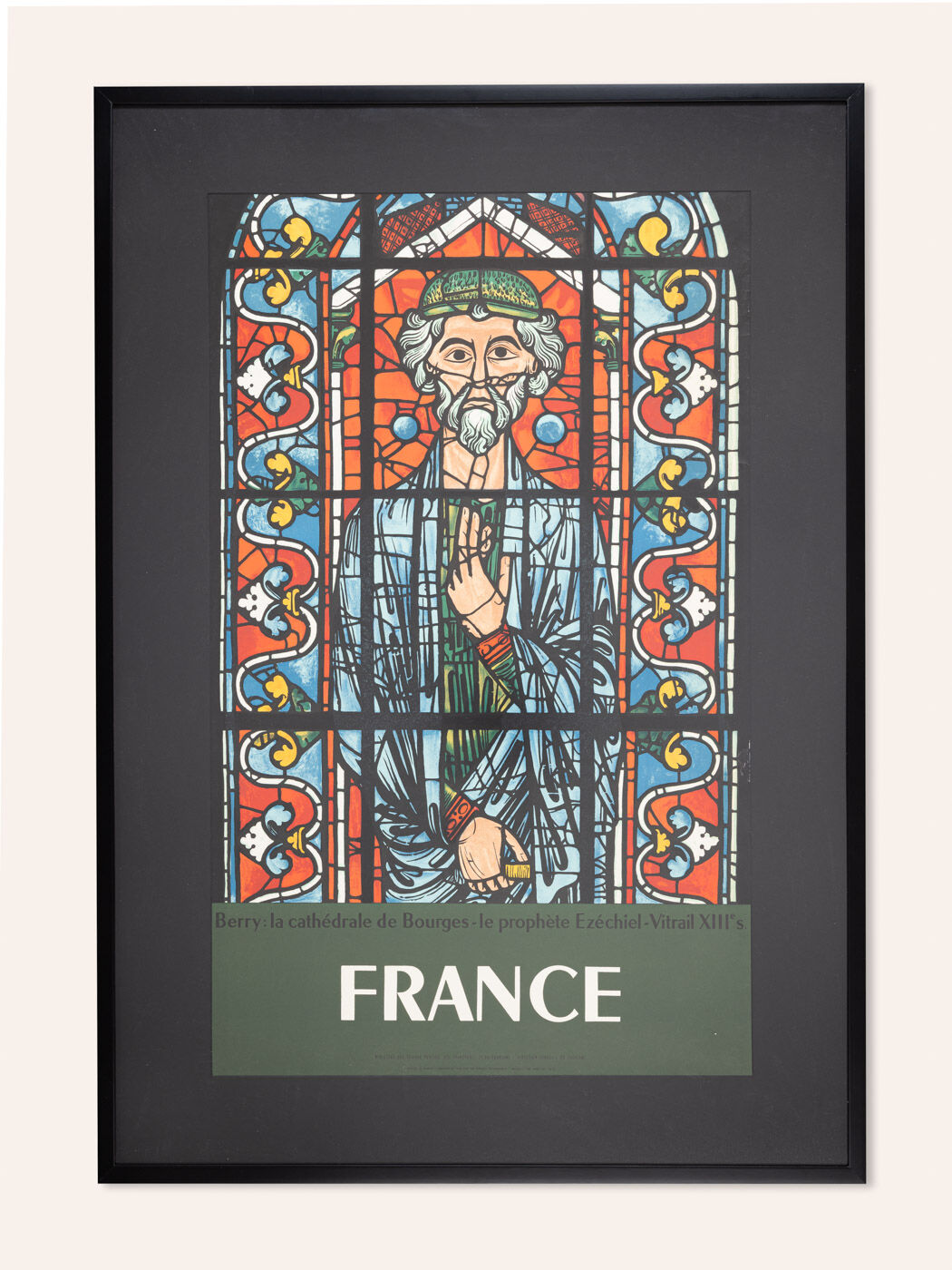 La Cathédrale de Bourges, SNCF Travel Poster, 87 x 124 cm