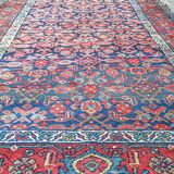 Tapis d'orient ancien fait main persan couloir bidjar 2,17 x 1,08 m