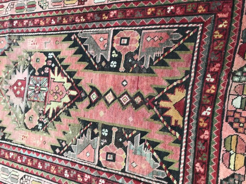 Carpet former caucasus karabakh 112 x 218 cm