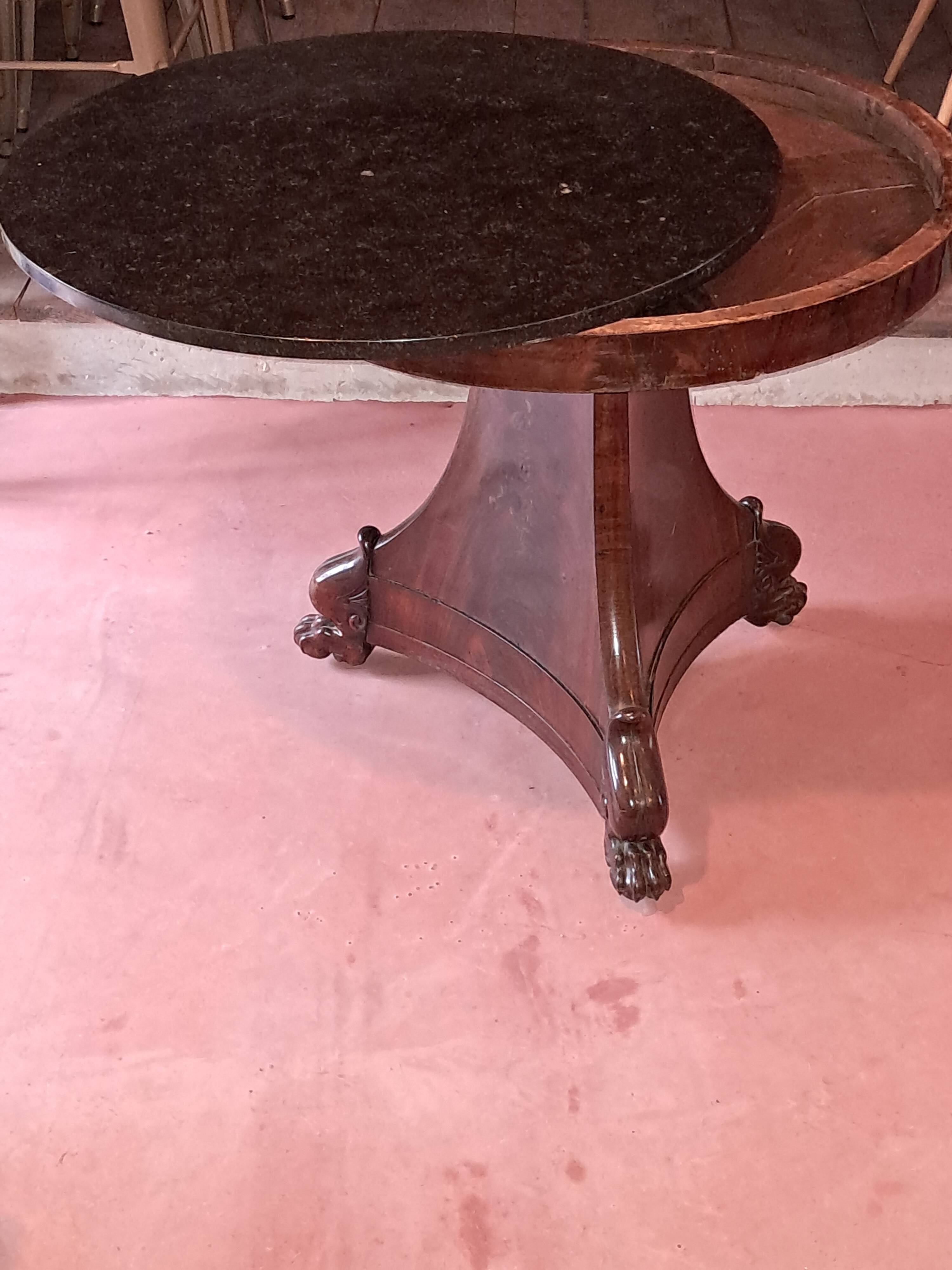 Tripod Gueridon from the Charles X Restoration period