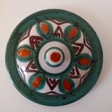 Vallauris earthenware covered cassolette by A. Fazio