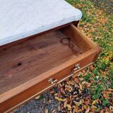 Louis XVI chest of drawers, mahogany, late 18th century, early 19th century