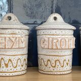 Set de 3 pots à épices Vallauris
